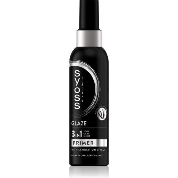 Primer da donna in nero pece con ruches Syoss