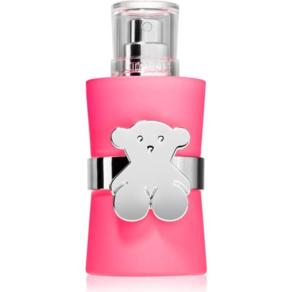 Profumo da donna in grigio chiaro a fiori Tous