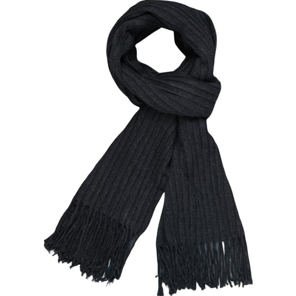 sciarpe Doppelganger nero tinta unita
