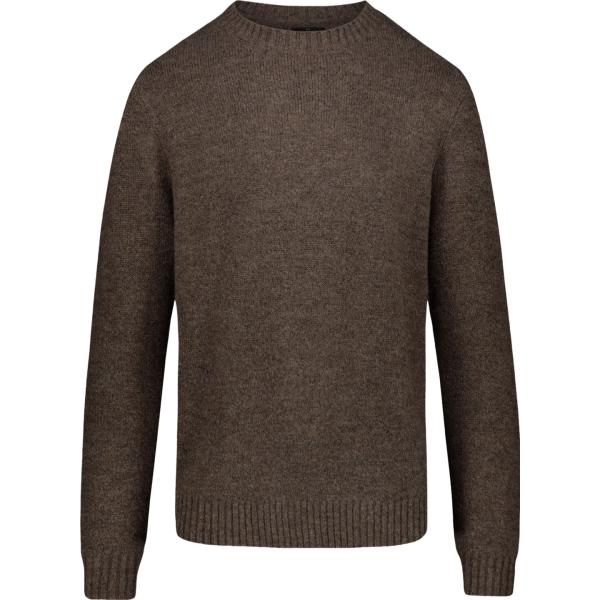 maglieria Doppelganger marrone tinta unita