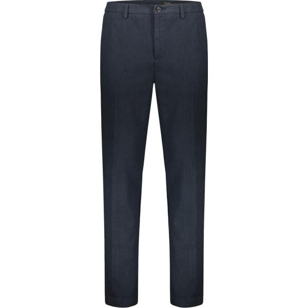pantaloni Doppelganger blu pied de poule