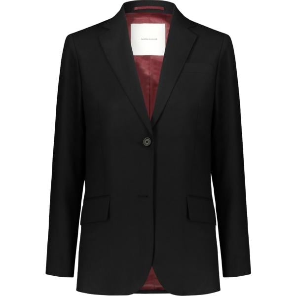 blazer Doppelganger nero tinta unita