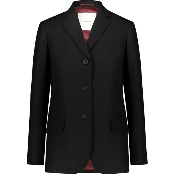 blazer Doppelganger nero tinta unita