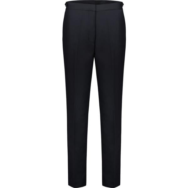 pantaloni Doppelganger nero tinta unita