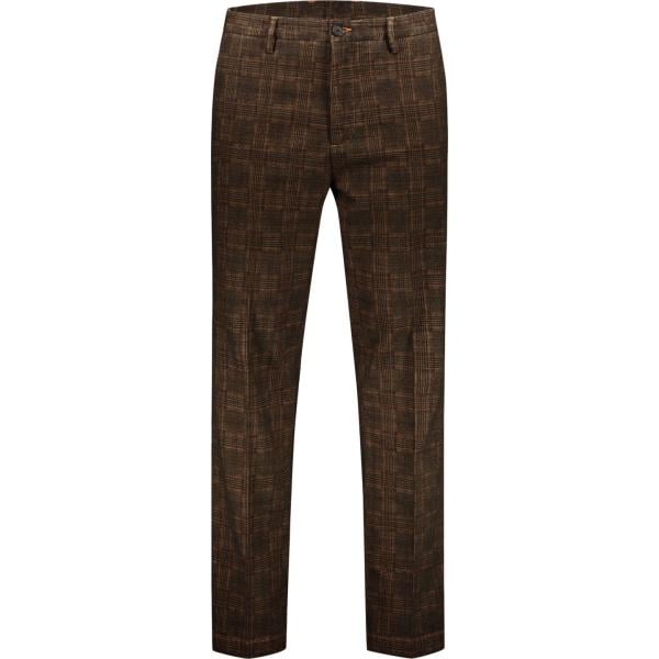 pantaloni Doppelganger marrone principe di galles