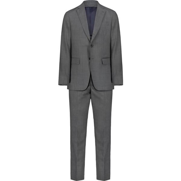abiti Doppelganger grigio a righe