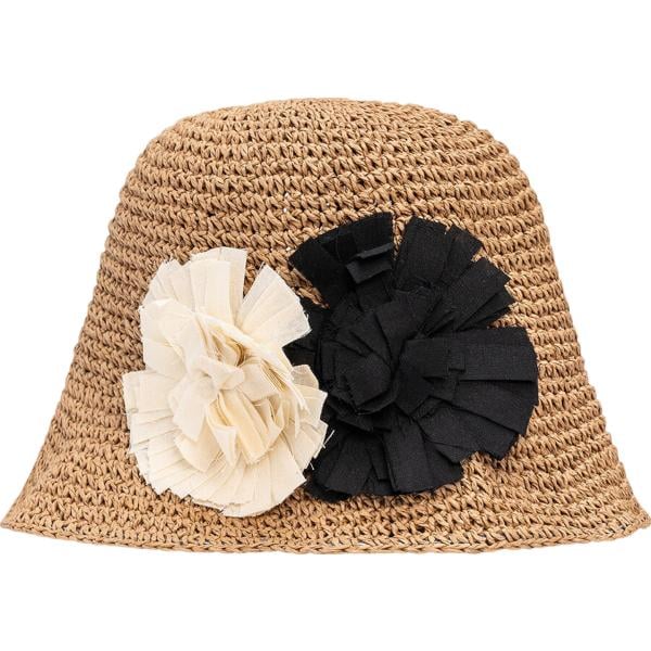 cappelli Doppelganger marrone a fiori