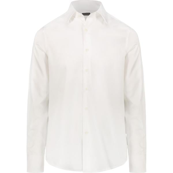 camicie Doppelganger bianco tinta unita