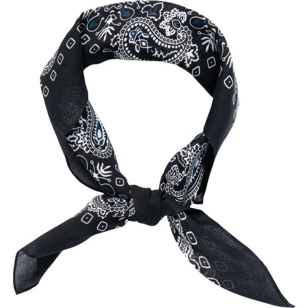sciarpe e foulard Doppelganger nero con stampe