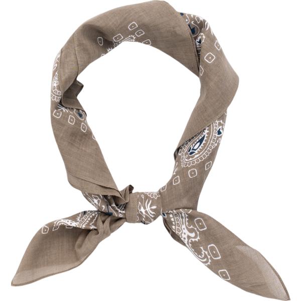 sciarpe e foulard Doppelganger marrone con stampe