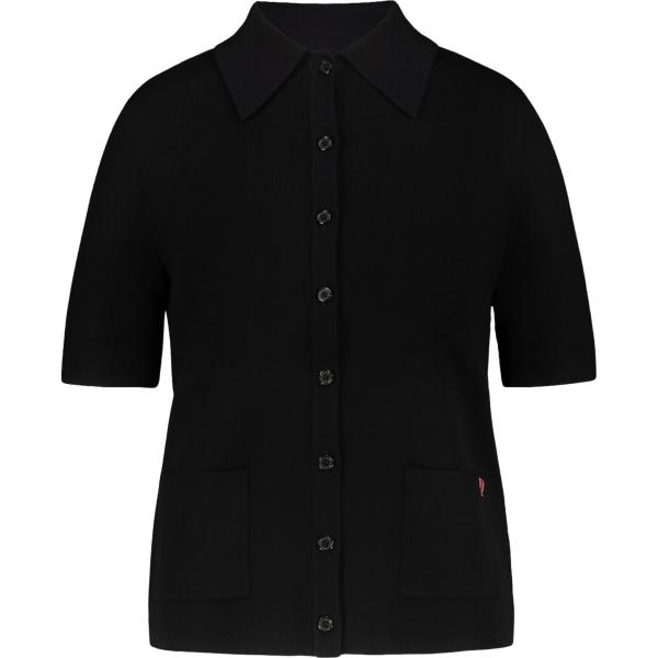 cardigans Doppelganger nero tinta unita