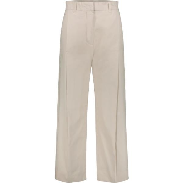 pantaloni Doppelganger bianco tinta unita