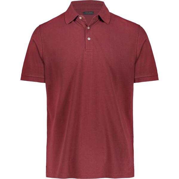 polo Doppelganger marrone tinta unita