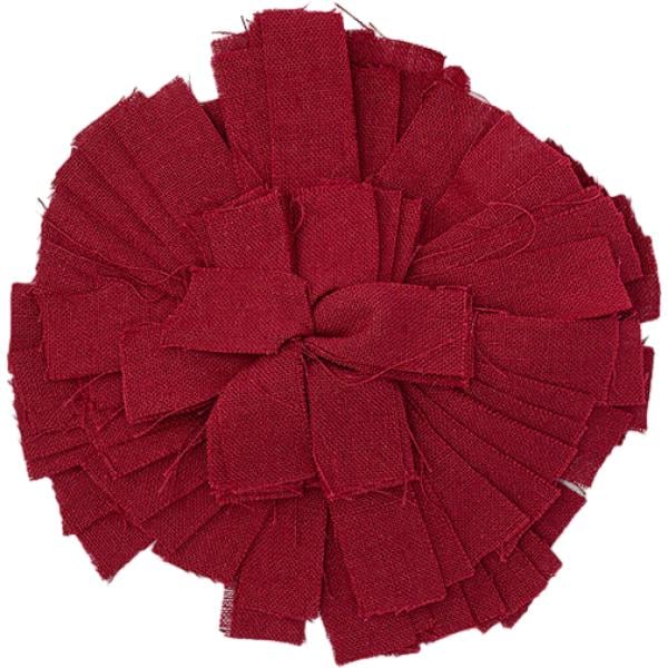 accessori per capelli Doppelganger rosso tinta unita