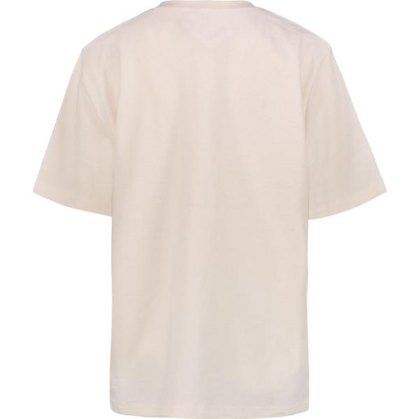 t-shirt Doppelganger bianco tinta unita