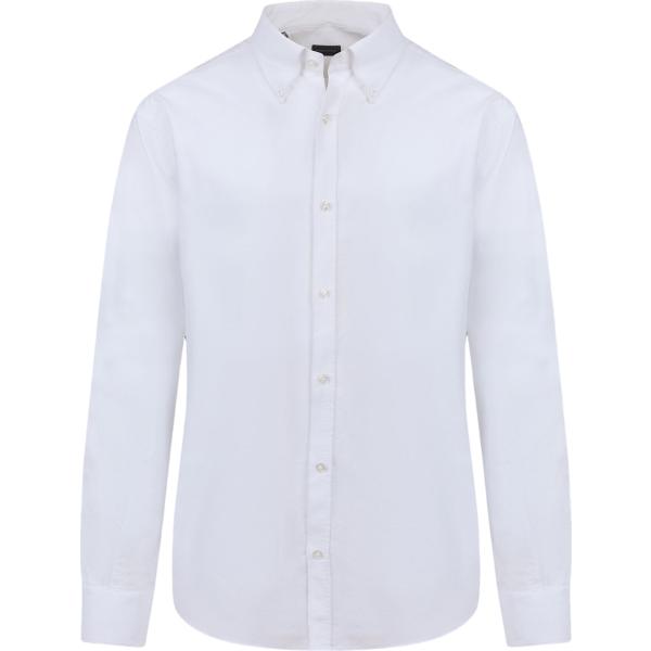 camicie Doppelganger bianco tinta unita