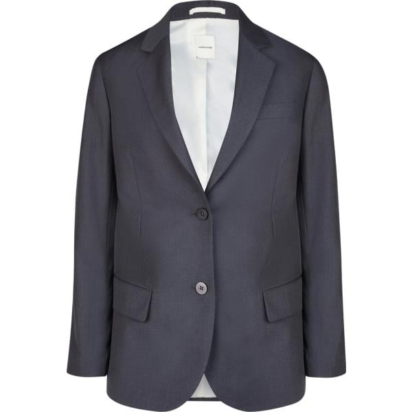 blazer Doppelganger grigio tinta unita