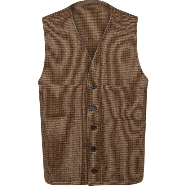 gilet Doppelganger marrone
