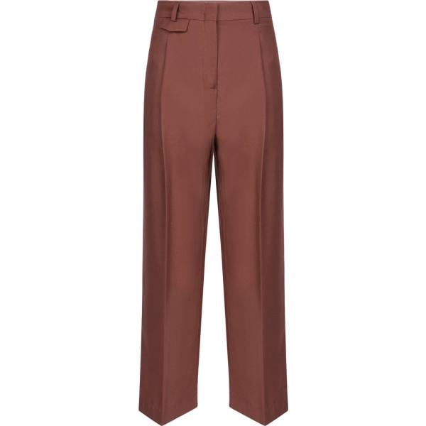 pantaloni Doppelganger marrone