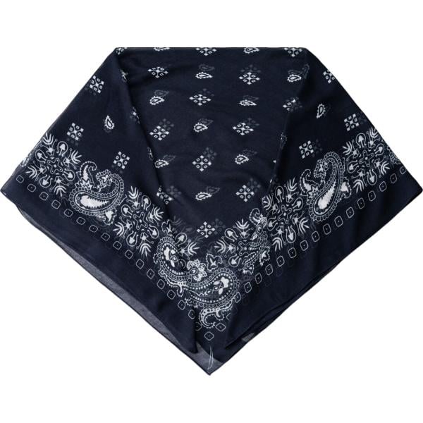 foulard Doppelganger blu paisley