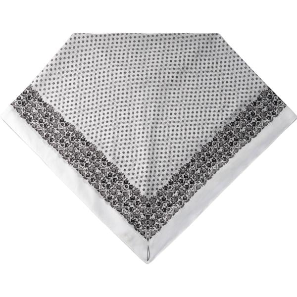 foulard Doppelganger bianco a fiori
