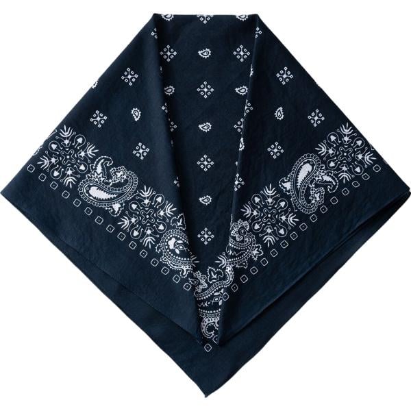 foulard Doppelganger blu paisley