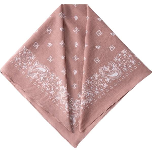foulard Doppelganger marrone paisley
