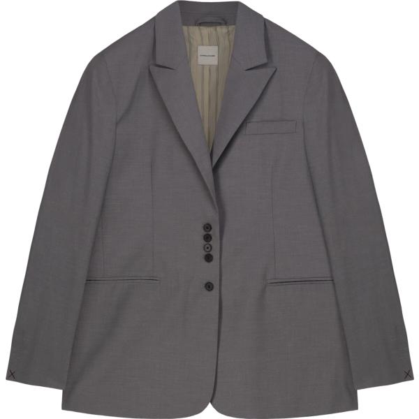 blazer Doppelganger grigio