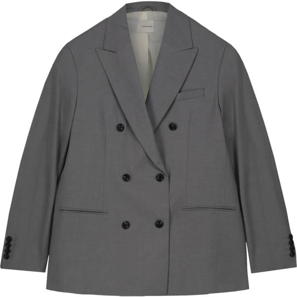 blazer Doppelganger grigio