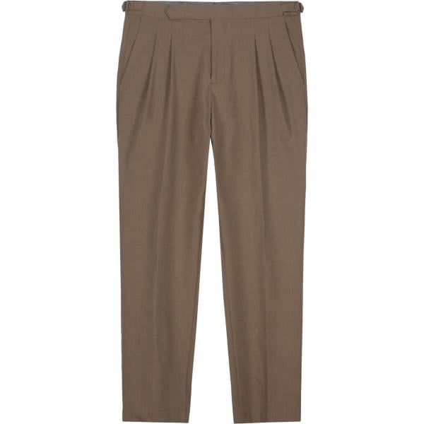 pantaloni Doppelganger marrone