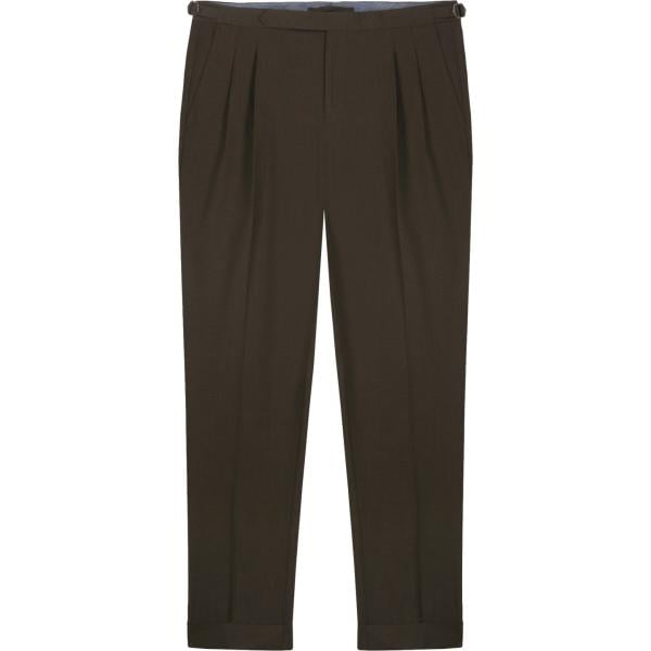 pantaloni Doppelganger marrone