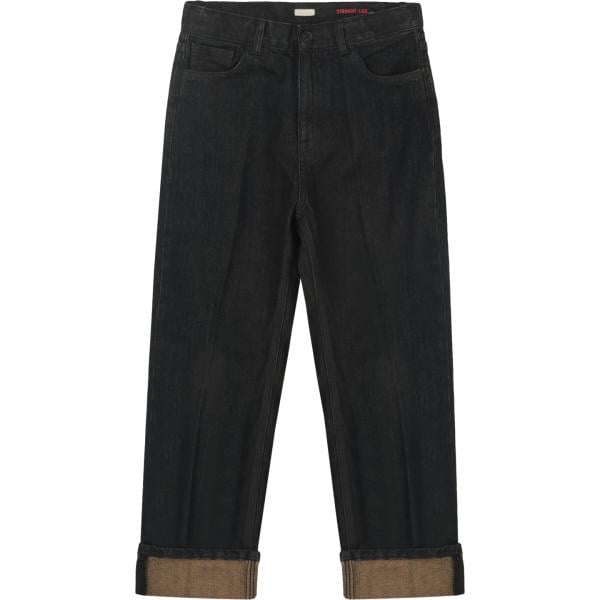 jeans dritti Doppelganger nero con stampe