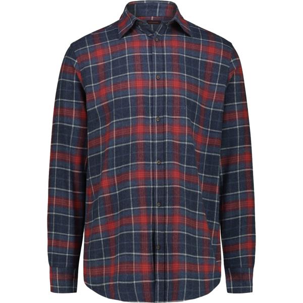 camicie Doppelganger blu a quadri