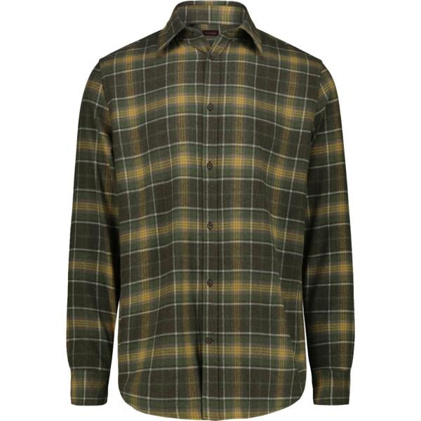 camicie Doppelganger verde a quadri