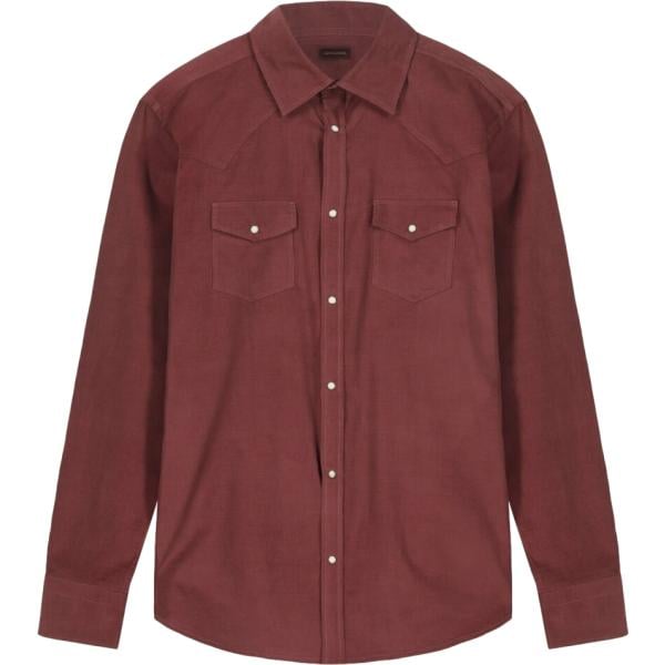 camicie Doppelganger marrone a righe