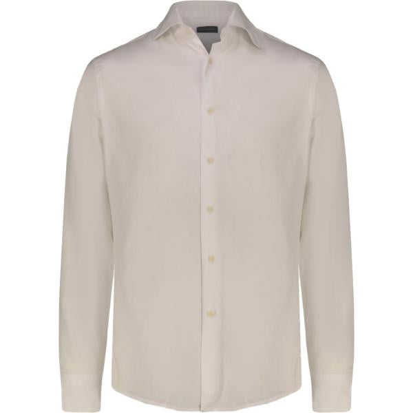 camicie Doppelganger bianco tinta unita