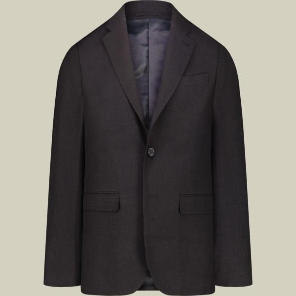 Vestito da uomo in grigio scuro monopetto Doppelganger