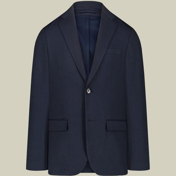 Vestito da uomo in blu scuro monopetto Doppelganger