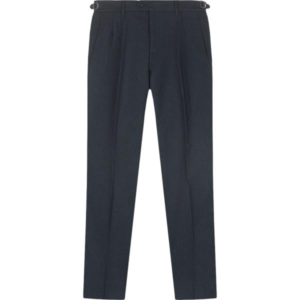 Jeans da uomo in nero pece in denim Doppelganger