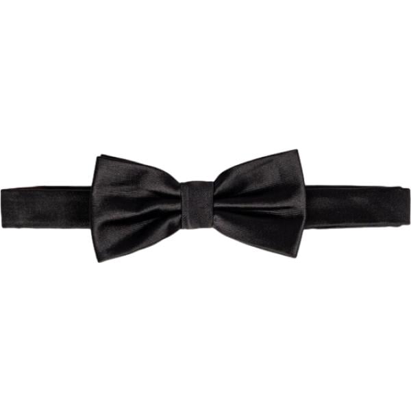 Papillon da uomo in nero pece Doppelganger