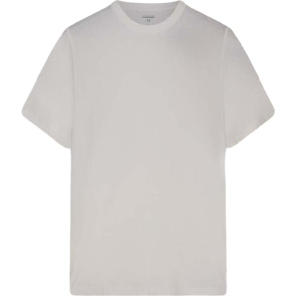 T-shirt da uomo in bianco neve girocollo a maniche corte Doppelganger