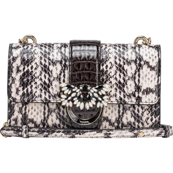 borse a tracolla Pinko multicolore con stampe