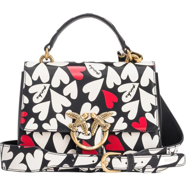 borse a tracolla Pinko multicolore con stampe