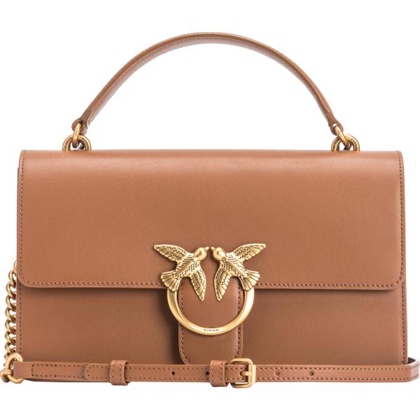 borse a tracolla Pinko marrone