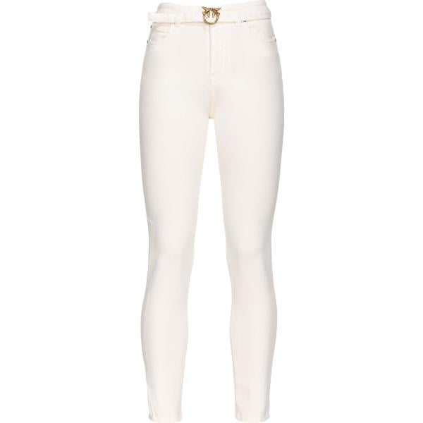 pantaloni Pinko bianco