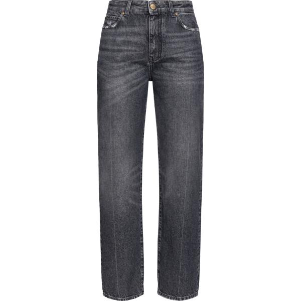 jeans boyfriend Pinko grigio