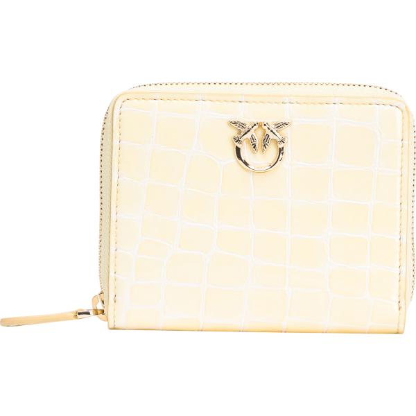 portafogli Pinko bianco con stampe