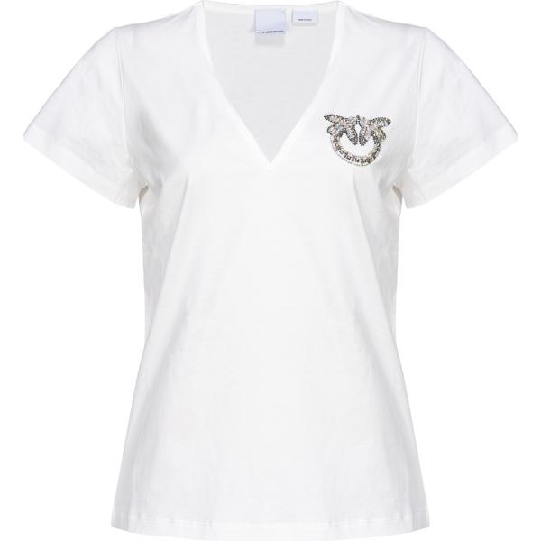 t-shirt Pinko bianco