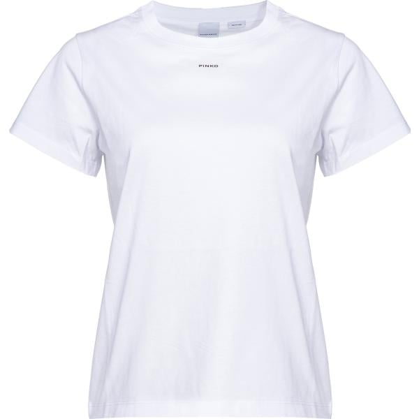 t-shirt Pinko bianco con stampe