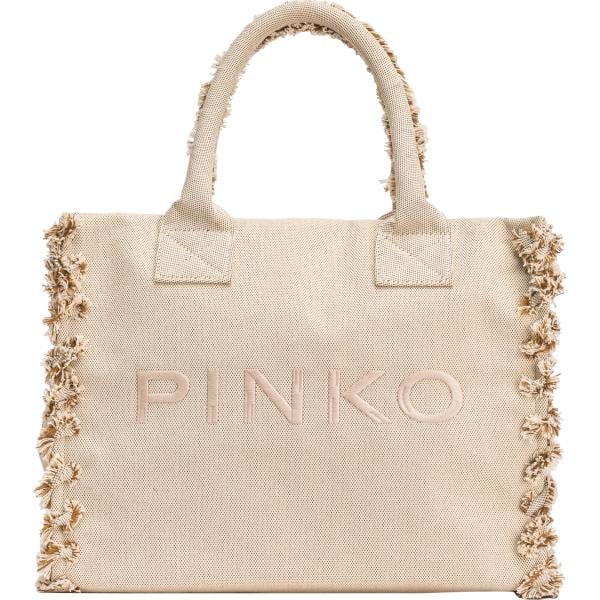shopping bag Pinko marrone